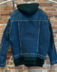 BALENCIAGA FW18 TWINSET DENIM JACKET ‘MULTI’