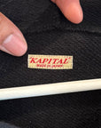 KAPITAL MARIONETTE KNIT HOODIE ‘BLACK’