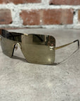 CARTIER PANTHÉRE SHIELD SUNGLASSES ‘GOLD’