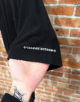 CHROME HEARTS SCRIPT COLLAR PRINT POCKET TEE ‘BLACK’