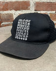 CHROME HEARTS EYE CHART TRUCKER ‘BLACK’