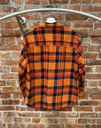 CDG PLAID FLANNEL ‘ORANGE’