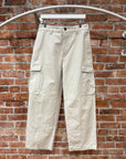 ACNE STUDIOS WIDE LEG CARGO PANTS ‘WHITE’