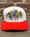 CHROME HEARTS MULTICOLOR CEMETERY TRUCKER ‘RED’