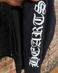 CHROME HEARTS THERMAL SCRIPT LOGO ZIP HOODIE ‘BLACK’