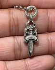 CHROME HEARTS NO. 5 DAGGER NECKLACE ‘SILVER’