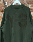 Y-3 YOHJI YAMAMOTO KNIT ZIP BOMBER ‘FOREST’