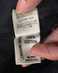 CHROME HEARTS 5 POCKET JAPANESE SELVEDGE DENIM ‘BLACK’