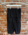RICK OWENS x CHAMPION ZIP POD SHORTS ‘BLACK’