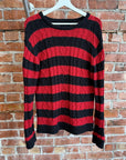 NUMBER (N)INE KURT COBAIN STRIPED KNIT ‘RED’