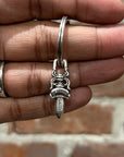 CHROME HEARTS DAGGER KEY RING SET ‘SILVER’