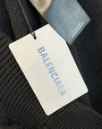 BALENCIAGA WOOL DESTROY KNIT SWEATER ‘BLACK’