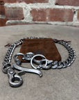 DEAL DESIGN BLADE KNUCKLE WALLET CHAIN ‘BRASS’