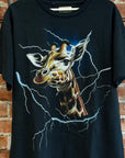 GALLERY DEPT LIGHTNING GIRAFFE TEE ‘BLACK’