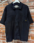 GALLERY DEPT. PARKER PLEATED SHIRT ‘BLACK’