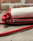 GOYARD 2019 GOYARDINE PLUMET CROSSBODY BAG ‘RED’