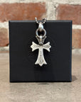 CHROME HEARTS SMALL CROSS NECKLACE ‘SILVER’