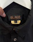 COMME DES GARÇONS BLACK BUTTON UP ‘BLACK’
