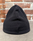 CHROME HEARTS HORSESHOE SKULLY WAFFLE BEANIE ‘BLACK’