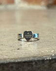 GUCCI HEART SIGNET RING ‘SILVER’