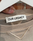 OUR LEGACY PERFECT SWEATSHIRT CREWNECK ‘DESERT’