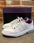 NEEDLES x ASICS EX89 SNEAKERS ‘WHITE/PURPLE’