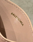 BALENCIAGA LEATHER BB CARD HOLDER ‘SALMON PINK’