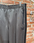 NEEDLES CLASSIC STRAIGHT LEG TRACK PANTS ‘GRAY/BLACK’