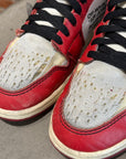 OFF WHITE X JORDAN 1 "THE 10" CHICAGO HIGH SNEAKERS ‘WHITE/RED’