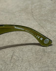 BURBERRY VISOR METAL ARM SUNGLASSES ‘JADE’