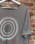 UNDERCOVER SS03 GIZ RING SCAB TEE ‘GRAY/RED’