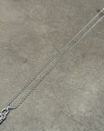 DEAL DESIGN PERSONA PADLOCK NECKLACE ‘SILVER’