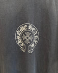 CHROME HEARTS VINTAGE HORSESHOE LOGO TEE 'BLACK'