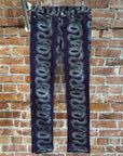 HYSTERIC GLAMOR 1990s SNAKE PRINT DENIM ‘PURPLE’