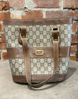 GUCCI PLUS MONOGRAM TOTE WITH WALLET ‘BROWN’