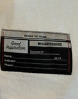 MAISON MIHARA YASUHIRO GOOD INSPIRATION TEE ‘WHITE’