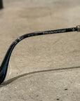 CHROME HEARTS STRAPADICTOME GLASSES ‘BLACK/SILVER’
