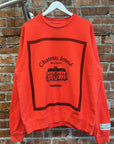 GALLERY DEPT. MUSIQUE CHATEAU JOSUÉ CREWNECK ‘RED’