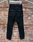 RICK OWENS TOOTHFACE BELA LOUNGE PANTS ‘BLACK’