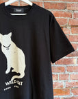 YOHJI YAMAMOTO WILDSIDE CAT TEE ‘BLACK’