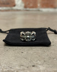 CHROME HEARTS DOUBLE FLORAL RING 'SILVER'
