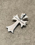 CHROME HEARTS HEART CROSS NECKLACE ‘SILVER’