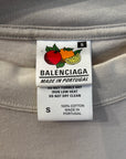 BALENCIAGA XXXL INSIDE OUT TEE ‘TAN’