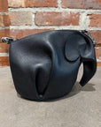 LOEWE ELEPHANT CALFSKIN MINI BAG ‘BLACK’