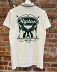 HYSTERIC GLAMOUR ROVER POLO 'WHITE/GREEN'