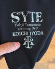 YOHJI YAMAMOTO S’YTE BUTTERFLY ZIP HOODIE ‘BLACK’
