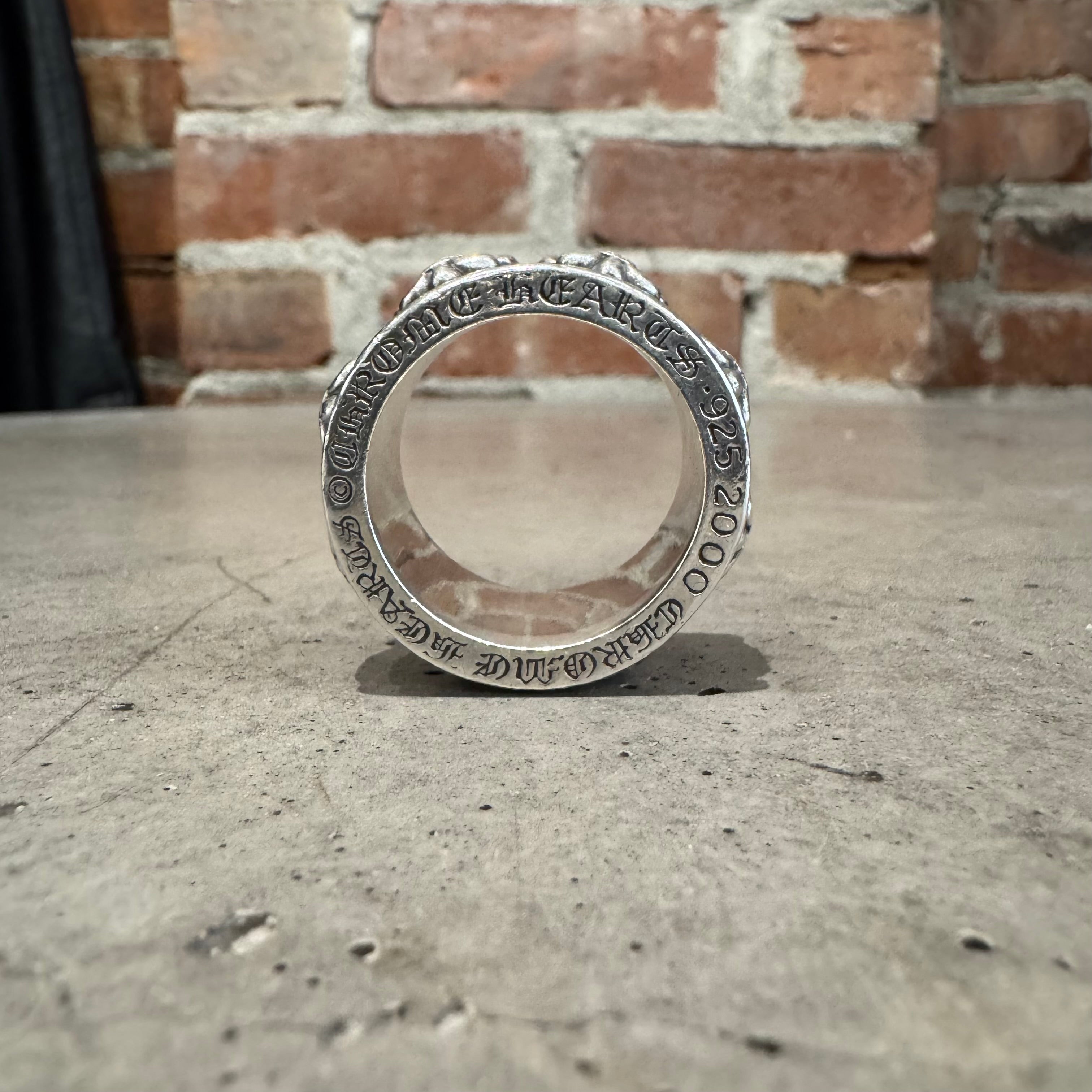 CHROME HEARTS FLEUR SPINNER RING 'SILVER' – Sadō Room