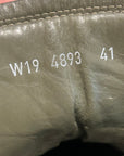 RICK OWENS TRANSPARENT TRACTOR LOW BOOTS ‘BLACK’