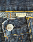 EVISU LOT 2008 THIN GULL DENIM 'INDIGO/WHITE'
