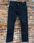 EVISU LOT 2008 THIN GULL SLIM STRAIGHT DENIM ‘INDIGO/IVORY’